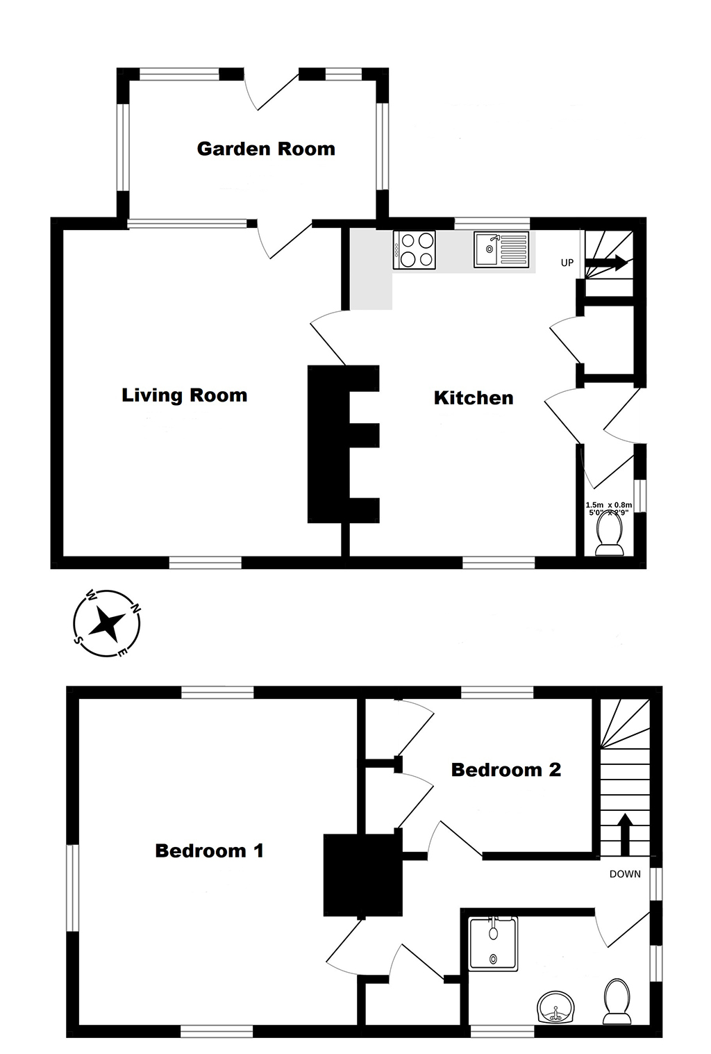 Lot: 130 - DETACHED COTTAGE ON GOOD SIZE PLOT -